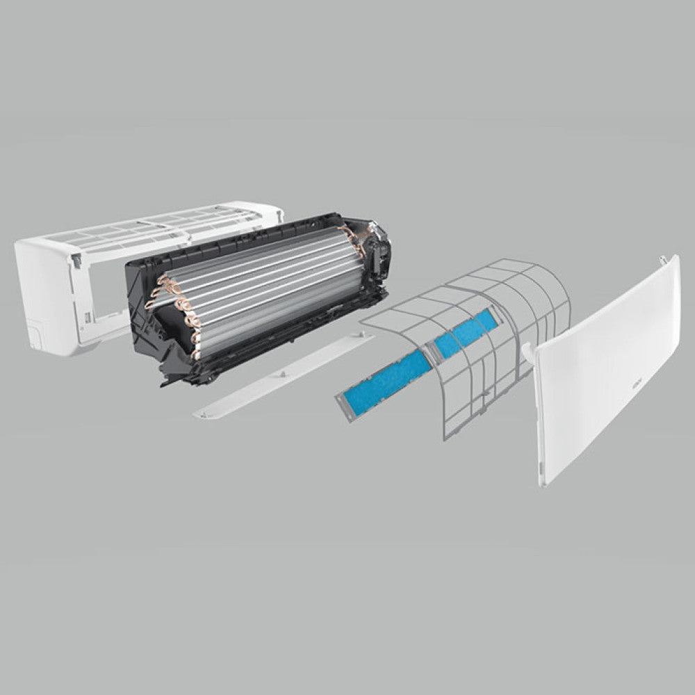 Инверторен климатик Hitachi RAK-DJ50RHAE/RAC-DJ50WHAE airHome 400, 18000 BTU, Клас A++